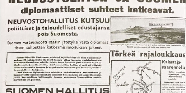 Talvisota on alkanut