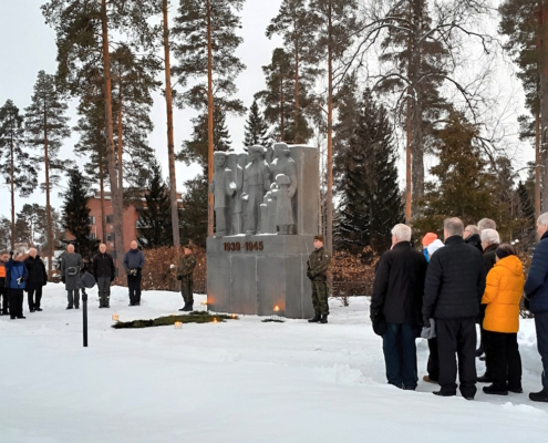 Talvisodan päättymisen 85-vuotismuistotilaisuus Viitasaarella 13.3.2025