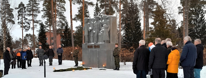 Talvisodan päättymisen 85-vuotismuistotilaisuus Viitasaarella 13.3.2025