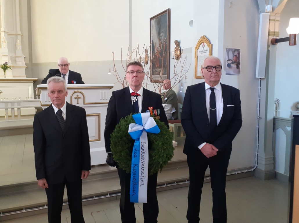 Kuvassa seppelpartio.