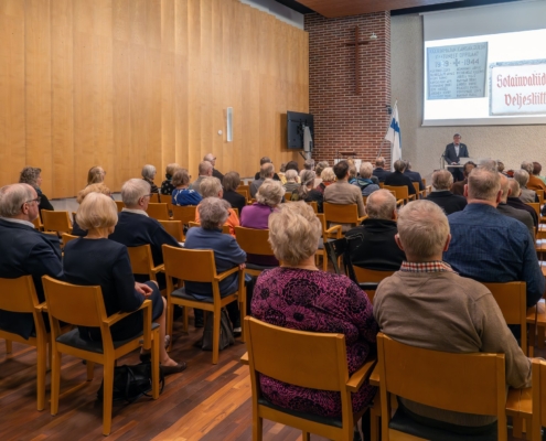 Perinneseminaari_080426_DSC09736-pir Ajankohtaiskatsauksen piti Jouni Koskela