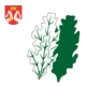 Kuvassa Karjalan vaakuna ja tammenlehvätunnus.